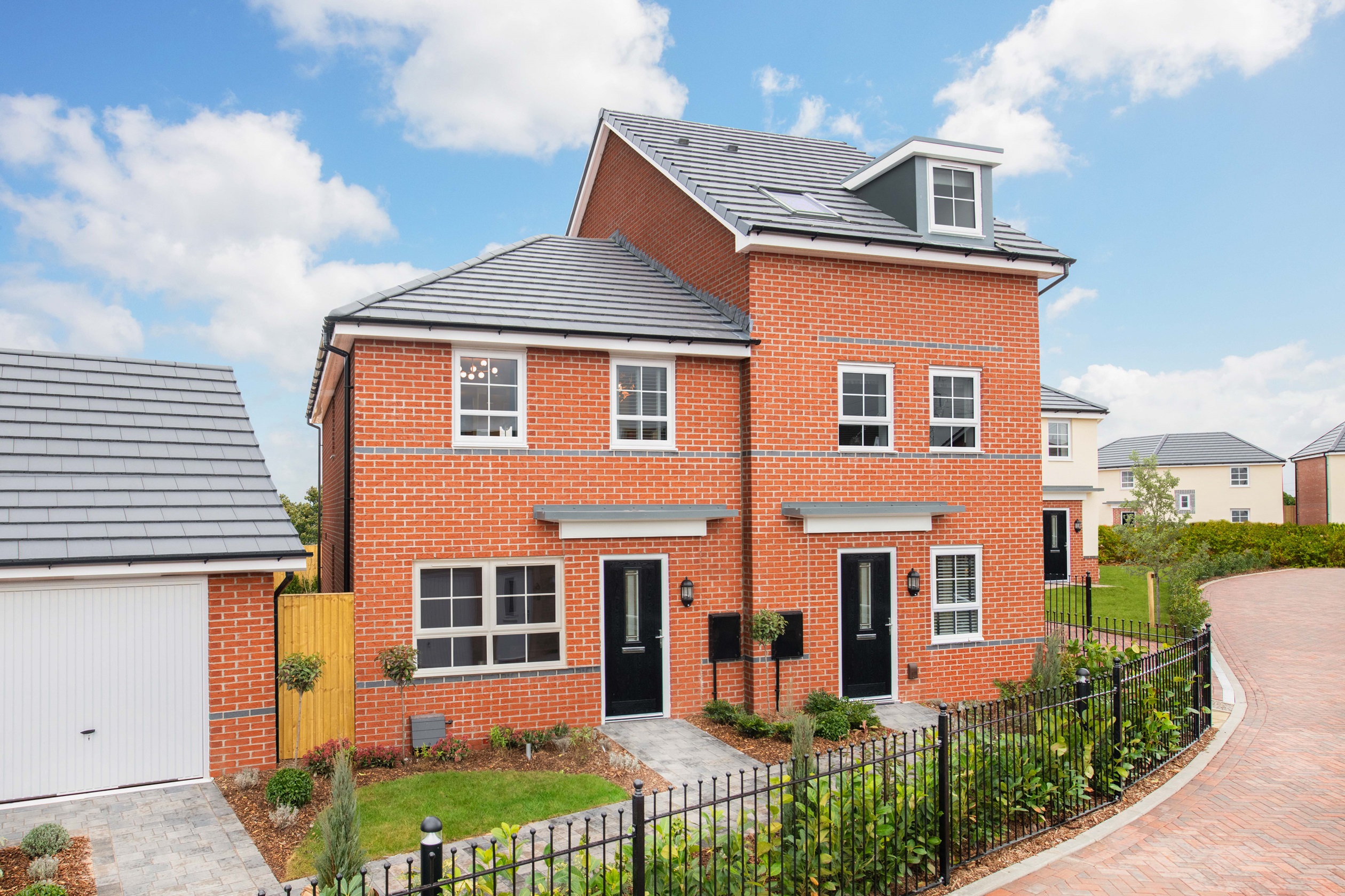 External image of the Ellerton and Norbury show homes